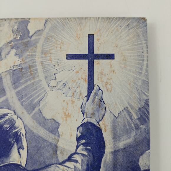 Religious Evangelical Lutheran Book Set 1940s Sandals Peace Wings Faith Bible - Picture 3 of 16